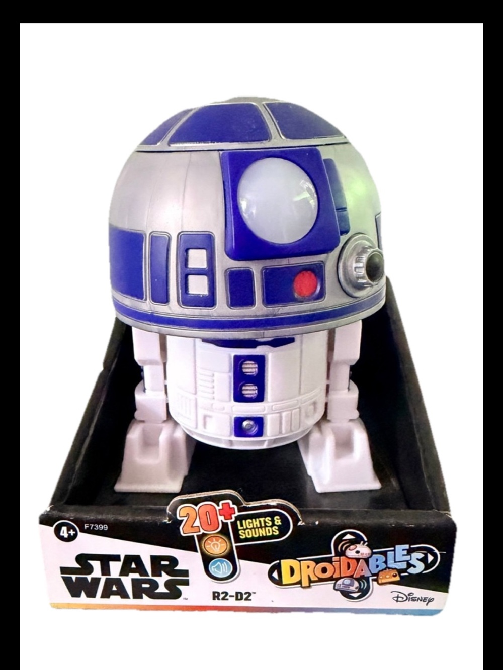 Hasbro Star Wars R2-D2 Droidables Toy - White & Blue